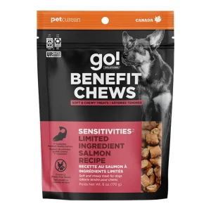 Go! Dog Benefit Dog Chews Limited Ingredient Grain-Free Salmon 6 oz