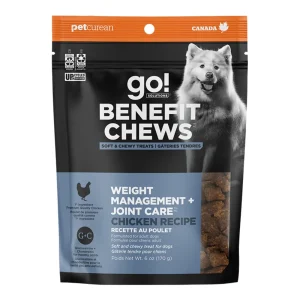 Go! Dog Benefit Dog Chews Weight Management Chicken 6 oz