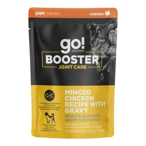 Go! Dog Booster Joint Care Minced Chicken, 2.8 oz each, Case of 24