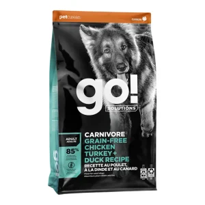Go! Dog Carnivore Grain-Free Adult Chicken, Turkey & Duck 3.5 lb