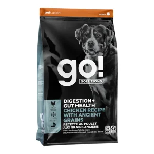Go! Dog Digestion & Gut Health Chicken Ancient Grain, 3.5 lb