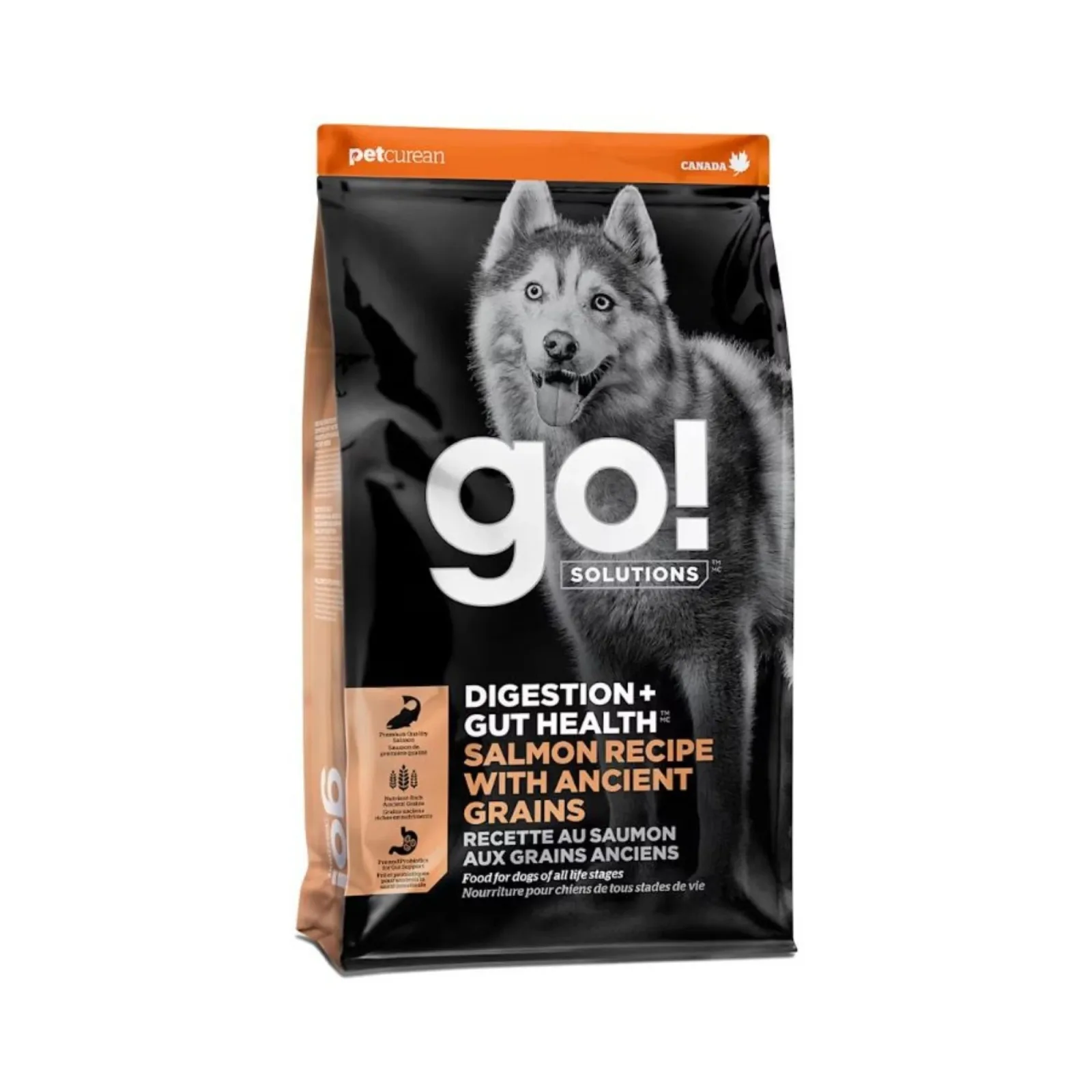 Go! Dog Digestion & Gut Health Salmon Ancient Grain 3.5 lb