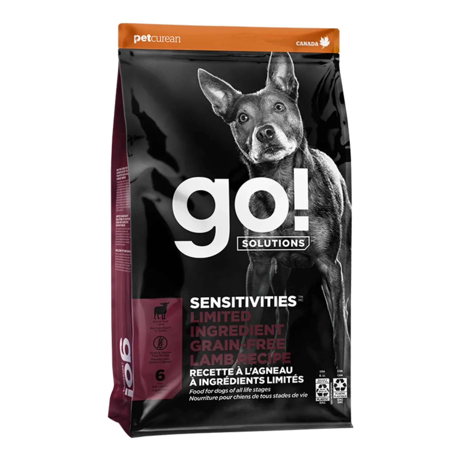 Go! Dog Sensitivities Limited Ingredient Grain-Free Lamb 22 lb