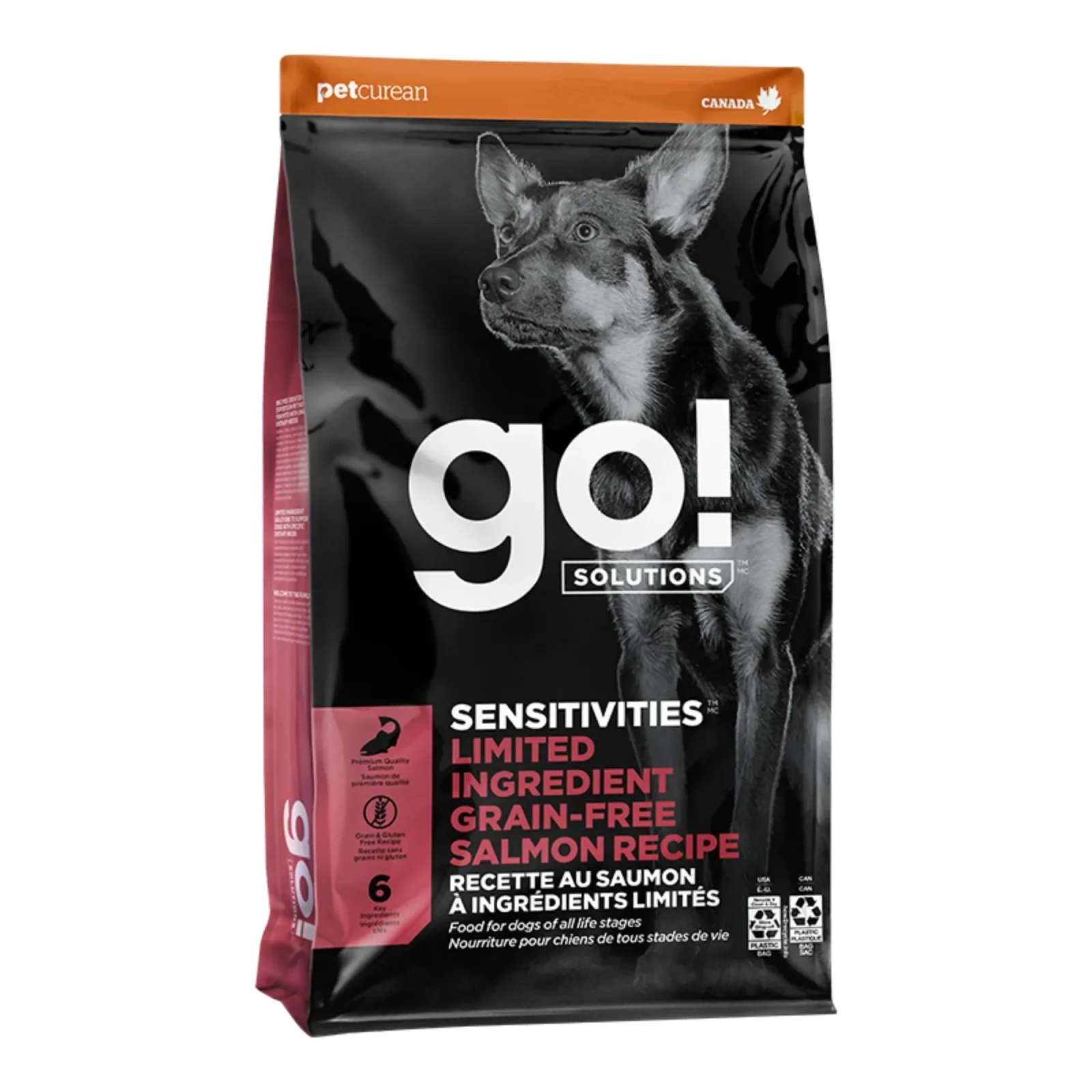 Go! Dog Sensitivities Limited Ingredient Grain-Free Salmon, 3.5 lb