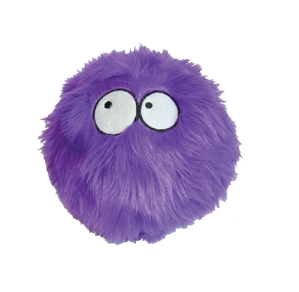 GoDog Furballz Chew Guard Squeaky Plush Dog Toy Small - Image 2
