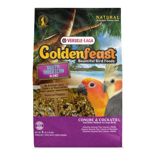 Goldenfeast South American Blend Bird Food 6 / 3 lb - Image 2