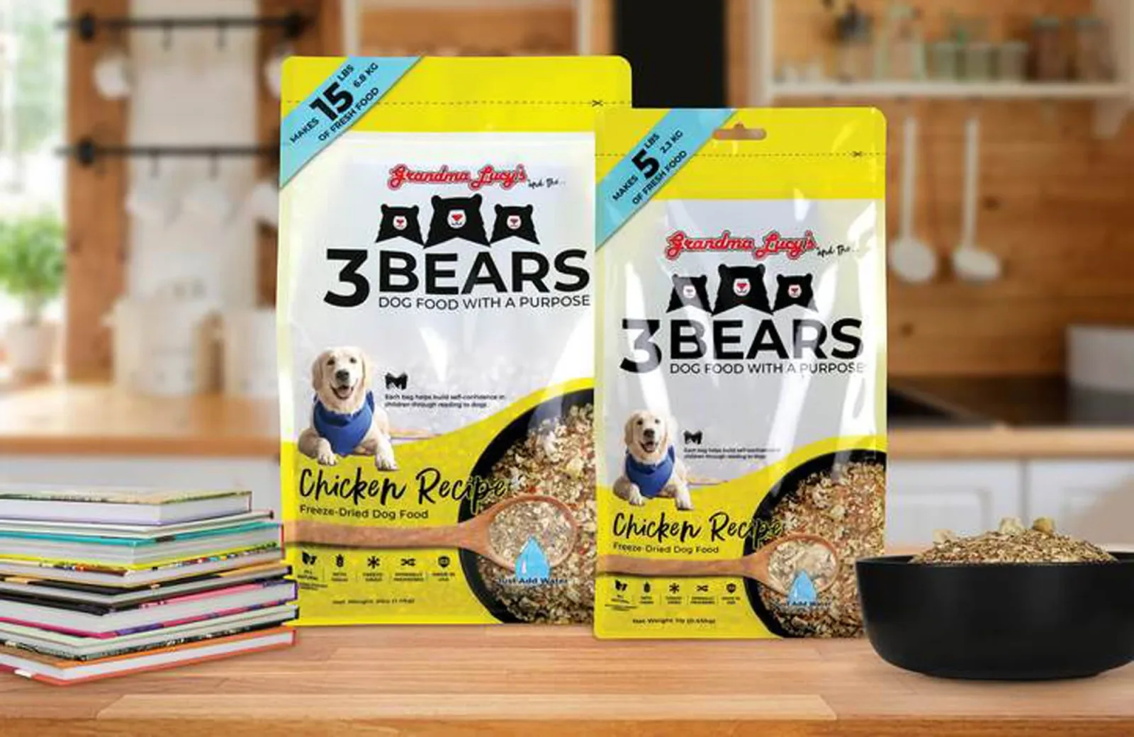 Grandma Lucys Dog 3 Bears Chicken, 3 lb