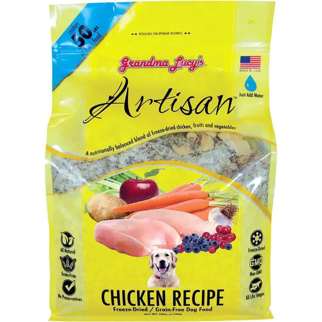 Grandma Lucys Dog Artisian Grain-Free Chicken 10 lb