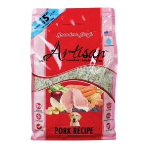Grandma Lucys Dog Artisian Grain-Free Pork, 3 lb