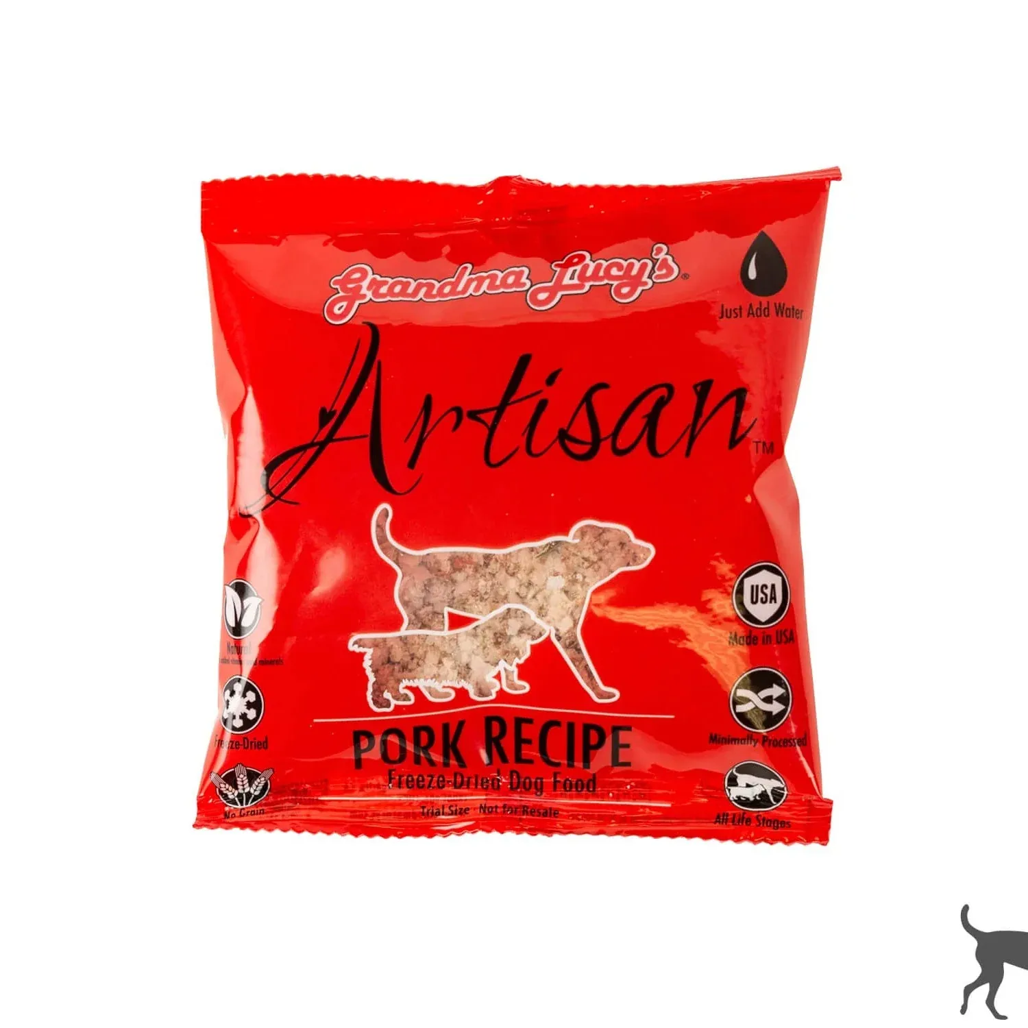 Grandma Lucys Dog Artisian Grain-Free Pork Trial 6 ct