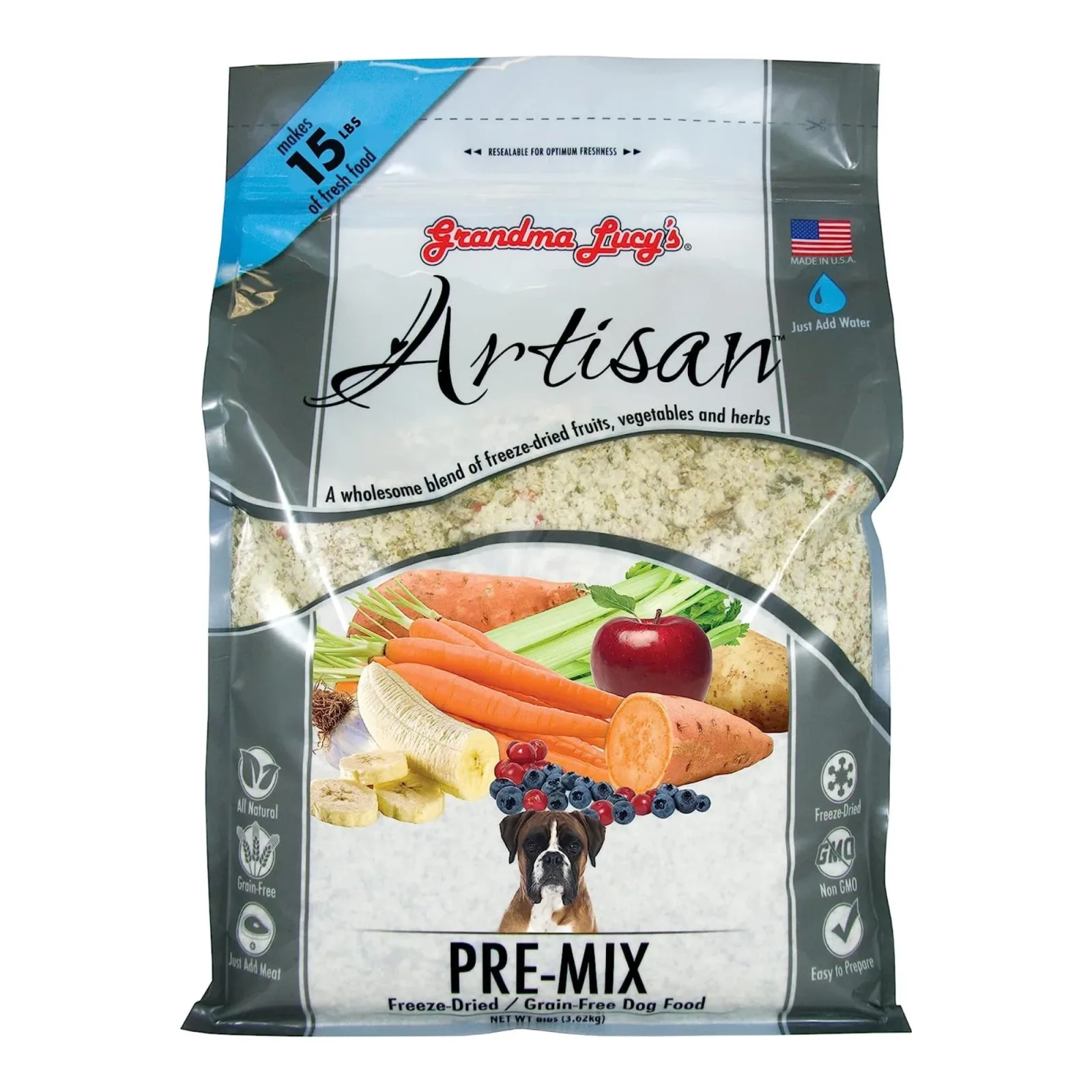 Grandma Lucys Dog Artisian Grain-Free Pre-Mix 3 lb