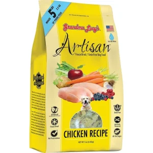 Grandma Lucys Dog Freeze-Dried Artisan Grain-Free Chicken 1 lb