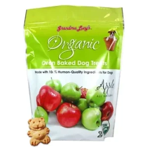Grandma Lucys Dog Organic Baked Apple Dog Treat 14 oz