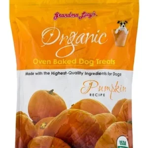 Grandma Lucys Dog Organic Baked Pumpkin Dog Treat 14 oz