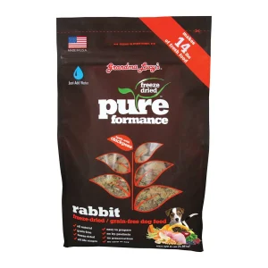Grandma Lucys Dog Pure Grain-Free Rabbit Chickpea, 3 lb