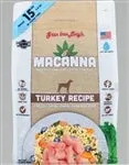 Grandma Lucy's Macanna Grain-Free Turkey Freeze-Dried Dog Food 3 lb - Image 2
