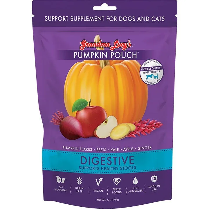 Grandma Lucys Pumpkin Pouch Digestive 6 oz