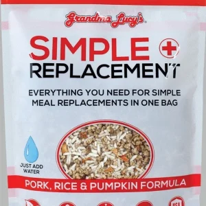 Grandma Lucy's Simple Replacement Pork Freeze-Dried Dog Food - 7 oz