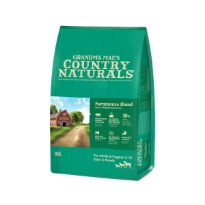 Grandma Mae's Country Naturals Farmhouse Blend Dry Dog Food Pork & Whitefish 24 lb