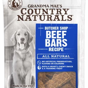 Grandma Mae's Country Naturals Grain-Free Beef Sticks Dog Treats, 5 oz