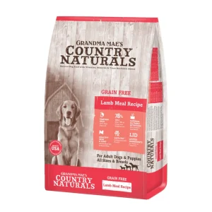 Grandma Mae's Country Naturals Grain-Free LargeI.D. Dry Dog Food Lamb 12 lb