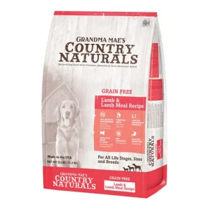 Grandma Mae's Country Naturals Grain-Free LID Dry Dog Food Lamb & Lamb Meal, 23 lb
