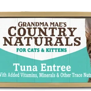 Grandma Mae's Country Naturals Grain Free Pate Wet Cat & Kitten Food Tuna 2.8oz 24pk