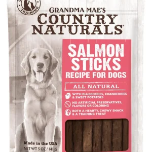 Grandma Mae's Country Naturals Grain-Free Salmon Sticks Dog Treats 5 oz