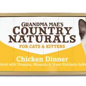 Grandma Mae's Country Naturals Grain Free Wet Cat Food Chicken 5.5oz 24pk