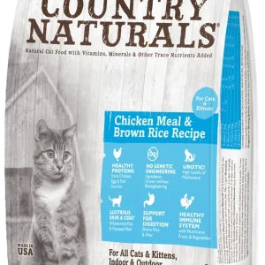 Grandma Mae's Country Naturals Premium All Natural Dry Cat & Kitten Food Chicken & Brown Rice 6lb