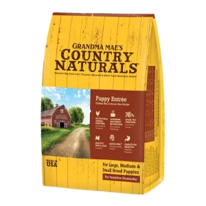 Grandma Mae's Country Naturals Premium All Natural Puppy Dry Dog Food Chicken 12 lb