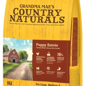 Grandma Mae's Country Naturals Premium All Natural Puppy Dry Dog Food Chicken 14 lb