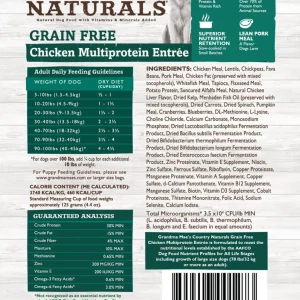 Grandma Mae's Grain-Free Multi-Protein Dry Dog Food - Chicken, Pork & Whitefish, 14 oz each, Case of 18