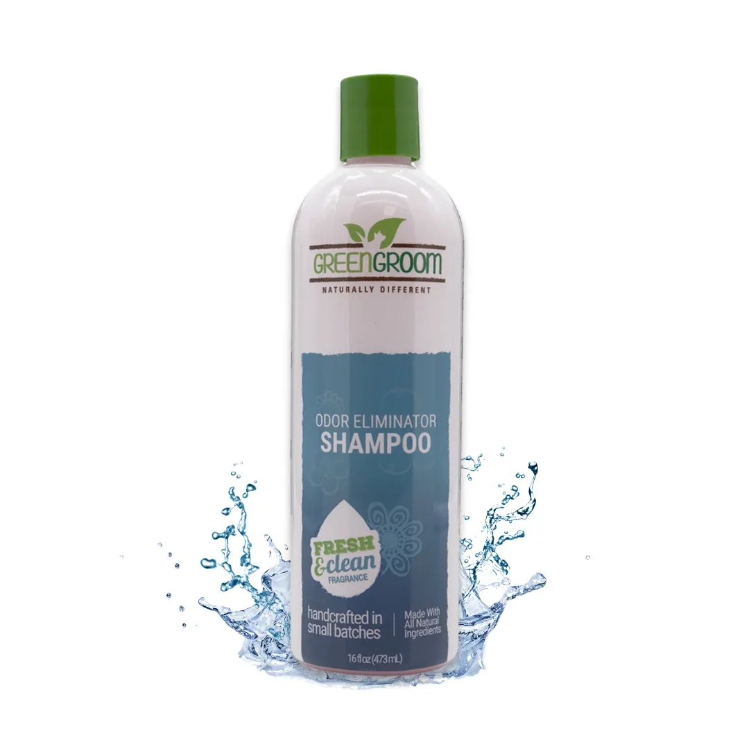 Green Groom Odor Eliminator Shampoo, 16 oz