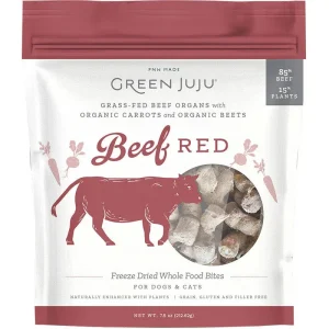 Green Juju Dog Freeze Dried Beef Red 7.5oz (DD)