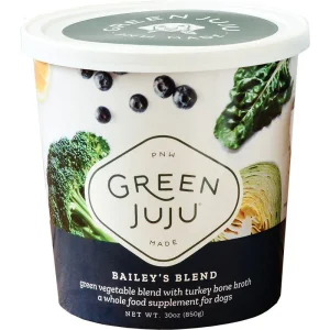 GREEN JUJU DOG FROZEN BAILEYS FOOD 30OZ