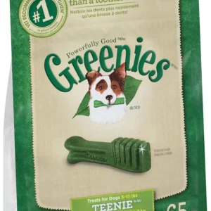 Greenies Dog Dental Dog Treats Teenie Original 18 oz, 65 ct