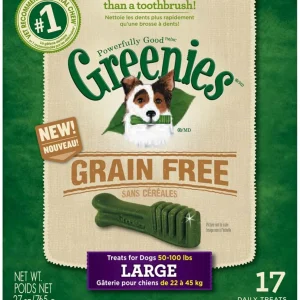 Greenies Grain-Free Dog Dental Dog Treats Large Original 27 oz, 17 ct