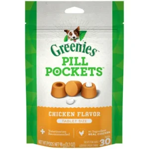 Greenies Original Pill Pockets Chicken Flavor Dog Treats