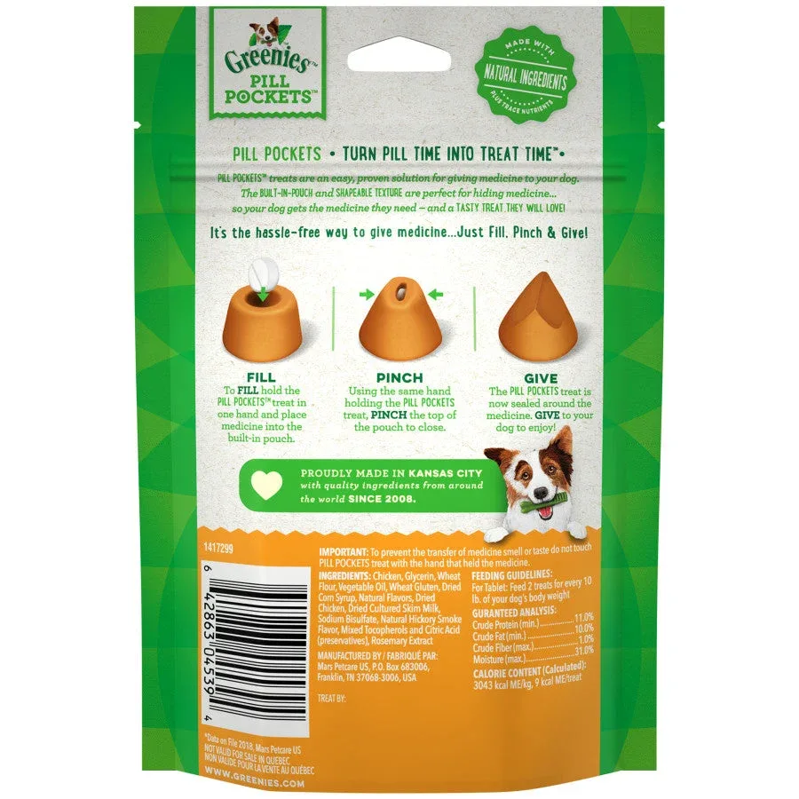 Greenies Pill Pockets for Tablets Chicken, 30 ct, 3.2 oz - Image 2