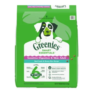 Greenies Smart Essentials Sensitive Digestion & Skin Adult Dry Dog Food Lamb 30 lb
