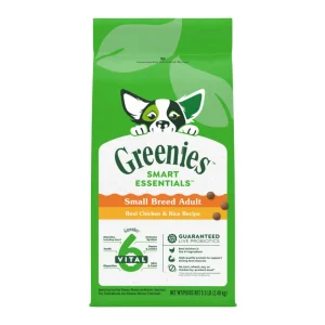 Greenies Smart Essentials Small Breed Adult Dry Dog Food Chicken & Rice 5.5 lb