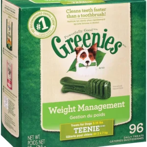 Greenies Weight Management Dental Dog Treats Teenie Dog Dental Treats 96 ct 27 oz