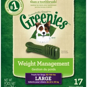 Greenies Weight Management Dog Dental Dog Treats Large, 27 oz, 17 ct