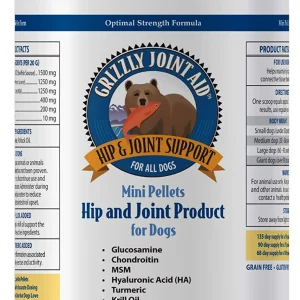 Grizzly Dog Joint Aid Pellet 48 oz