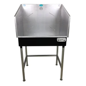 Groomer's Best Mini Tub, 32" x 24", Left Drain