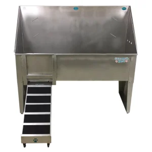 Groomer's Best Walk-Through 24" x 58", Right Drain