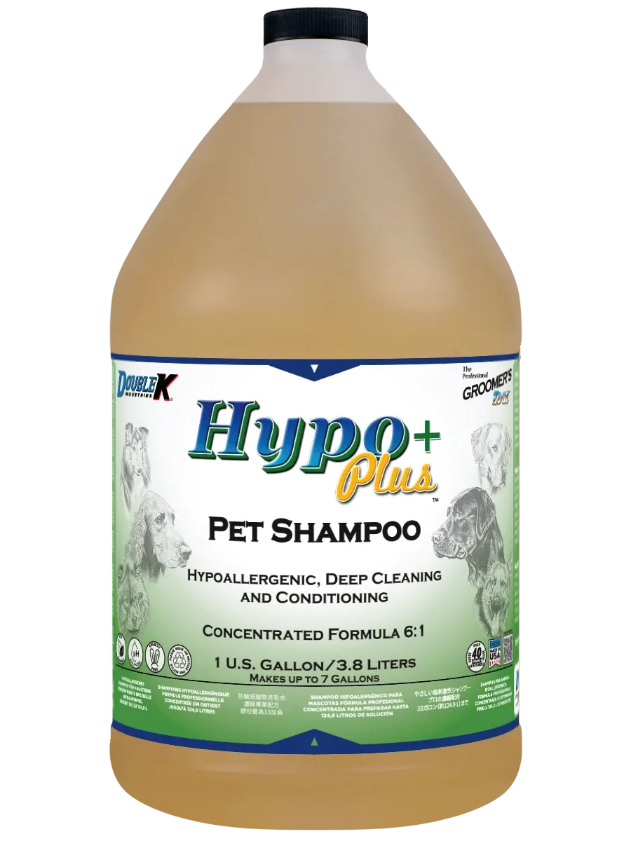 Groomer's Edge Hypo+ Shampoo, 1 Gallon
