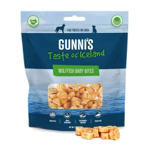 Gunnis Dog Baby Bites Wolf Fish 2.5 oz