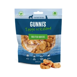 Gunni's Dog Wafers Wolf Fish 5 oz
